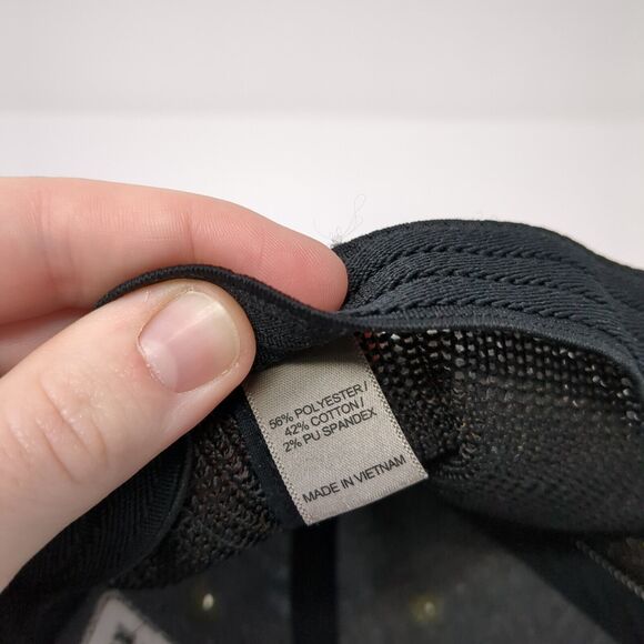 Hawktech Fitted Mesh Back Trucker Hat Brown L/XL Colorblock Richardson - Picture 9 of 9